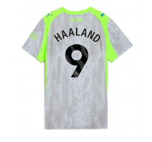 Manchester City Erling Haaland #9 Koszulka Trzecia damskie 2025-26 Krótki Rękaw